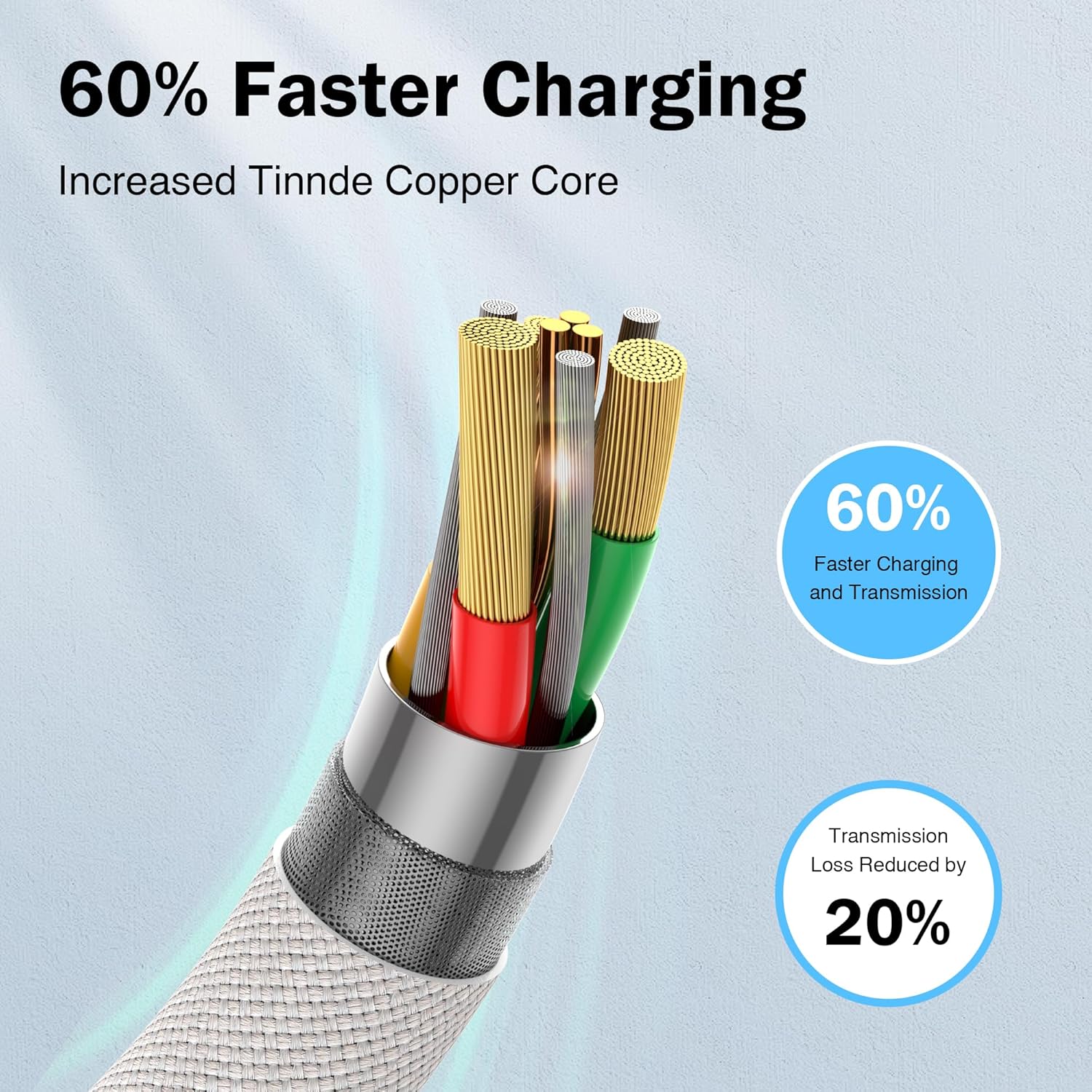 Thumbnail 3 de Apple Lightning Ladekabel 1 m, MFi-zertifiziert, 2er-Pack