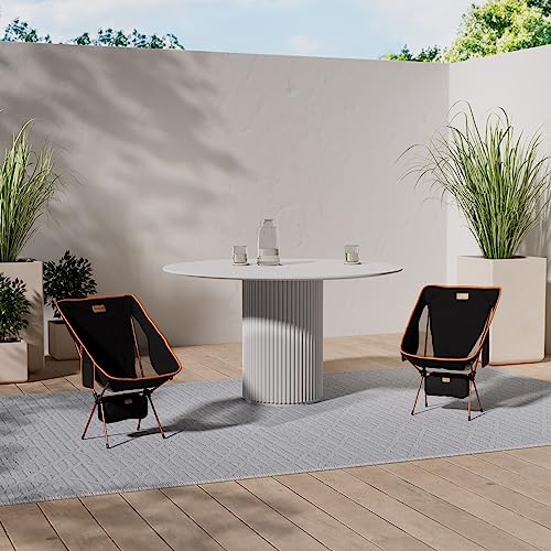 Detalle de TREKOLOGY Chaise Pliante Camping – chaise légère et robuste, prête en quelques secondes