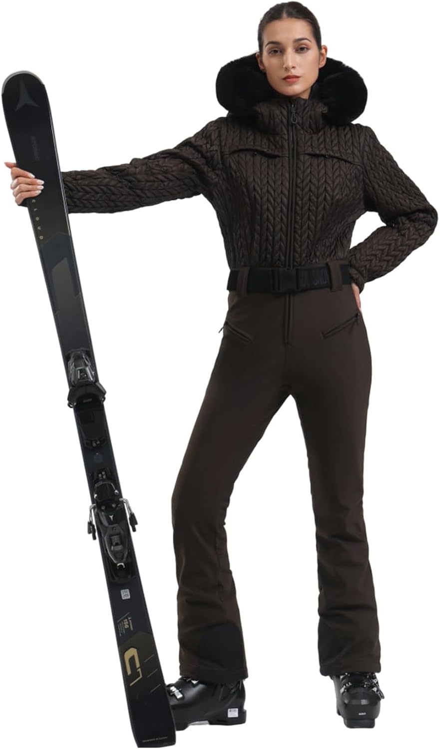 Thumbnail 3 de GSOU SNOW Ski Suit Women Waterproof Winter Jumpsuit