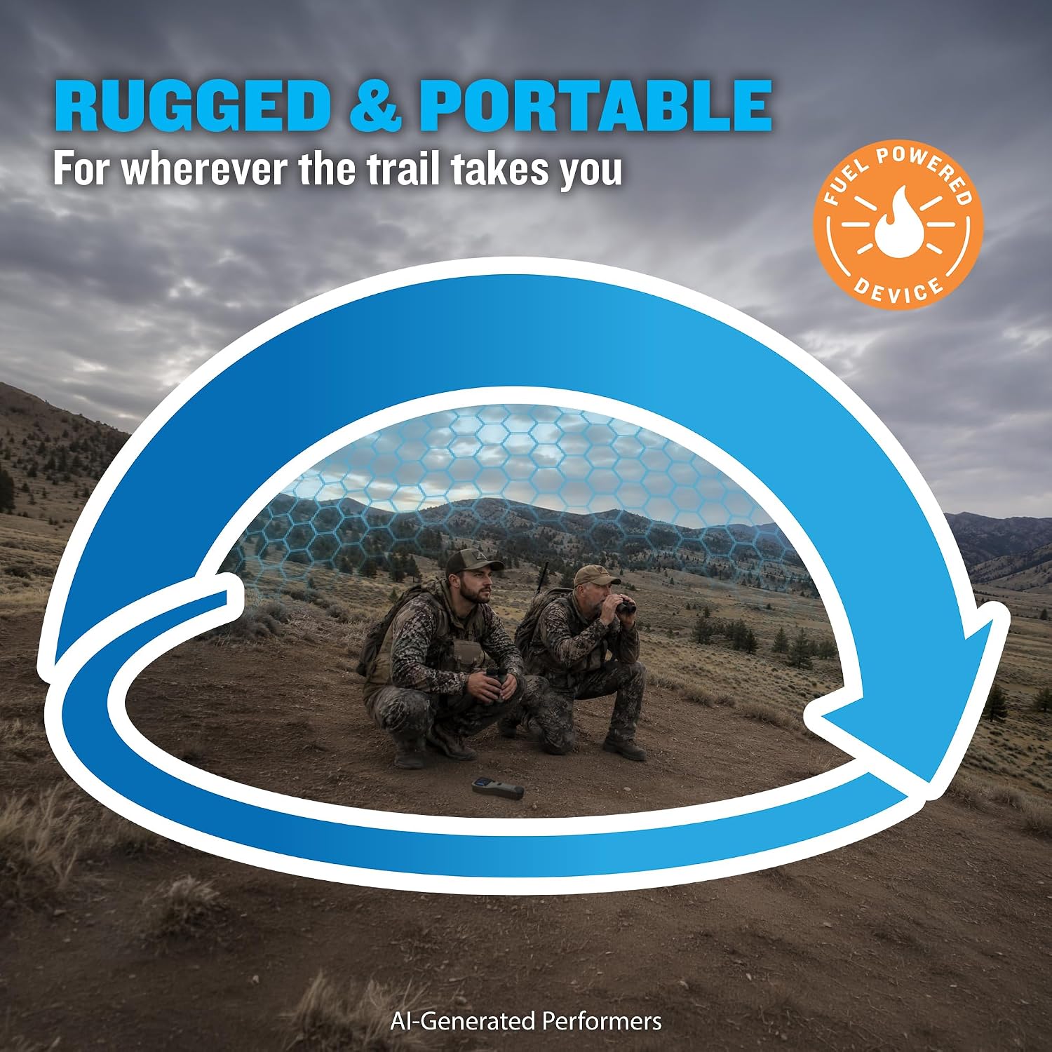 Thumbnail 4 de Thermacell Fuel-ZoneGuard Extreme Fuel Powered Mosquito Repeller, Green