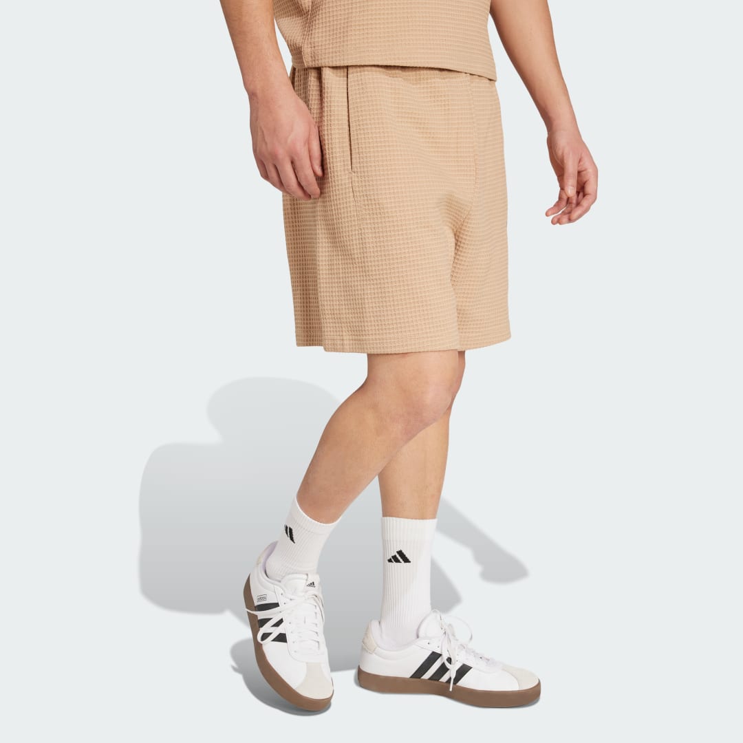 Detalle de Pantalón corto ALL SZN de punto waffle de 18 cm — Adidas