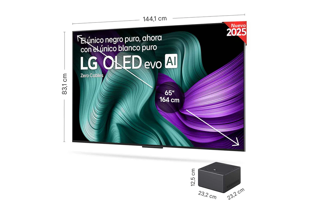 Thumbnail 1 de LG OLED65M59LA Smart TV OLED evo AI M5 65" 4K 2025