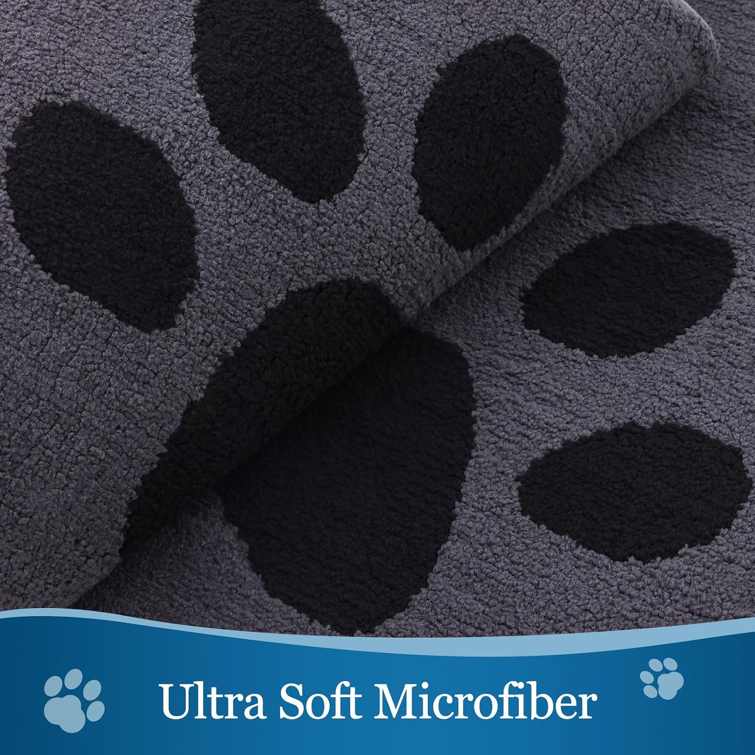 Detalle 2 de Buganda Dog Door Mat 48 x 30, Low-Profile Washable Indoor Mat