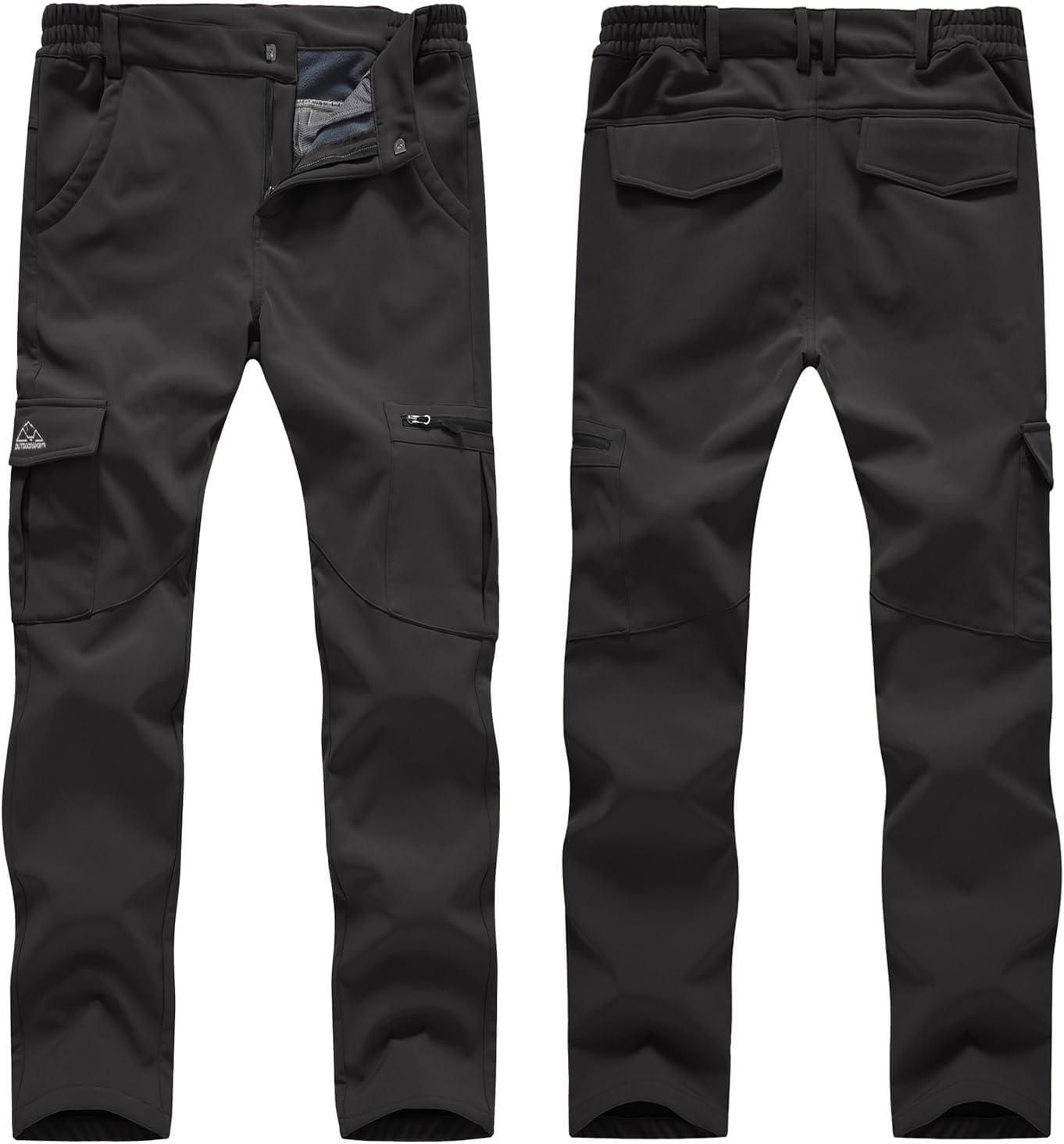 Detalle de BGOWATU Women's Waterproof Fleece-Lined Snow Pants with 6 Pockets