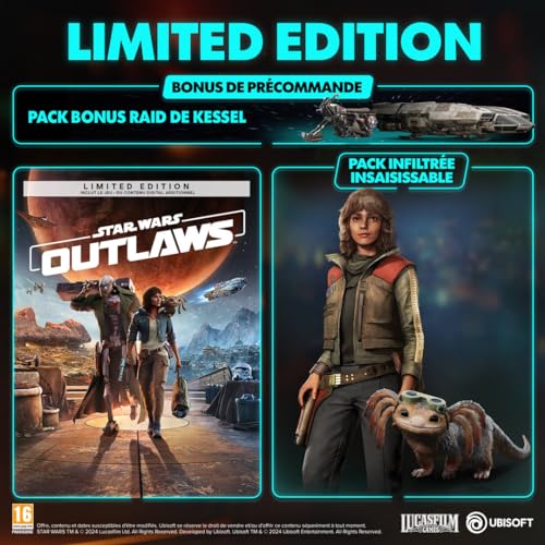 Detalle de Star Wars Outlaws - Limited Edition (Exclusivité Amazon) sur PS5 — Ubisoft