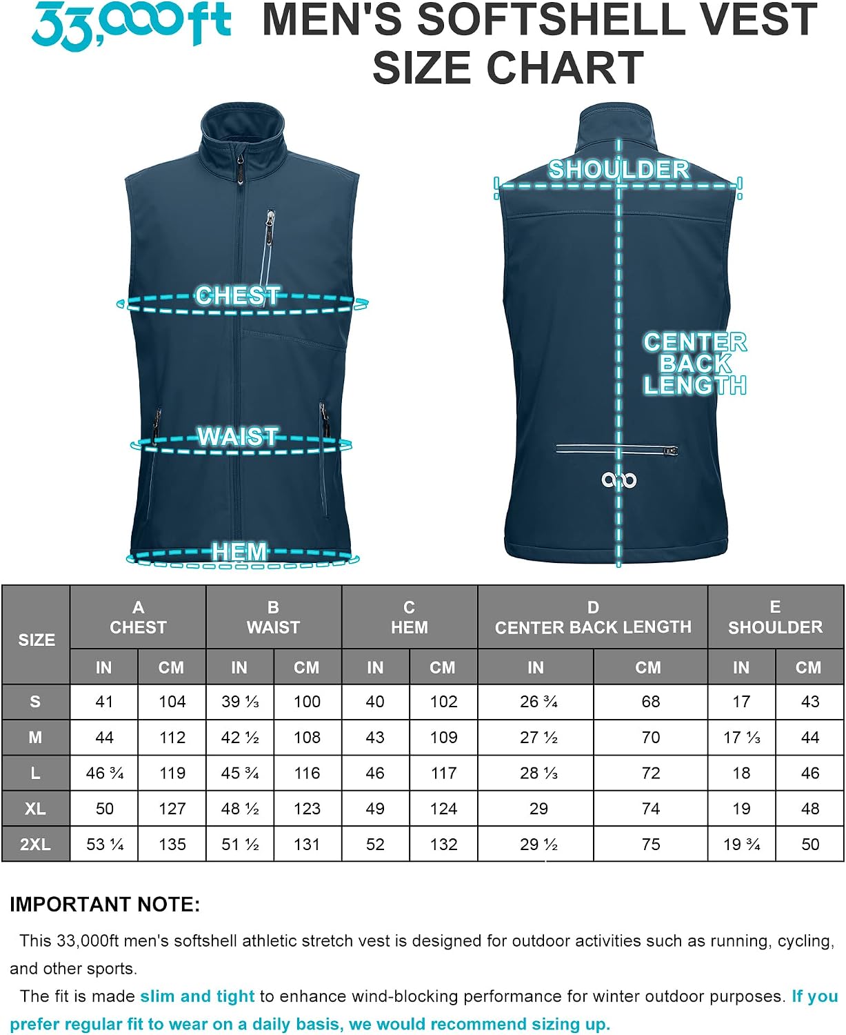 Thumbnail 6 de 33,000ft Lightweight Softshell Gilet 4-Way Stretch