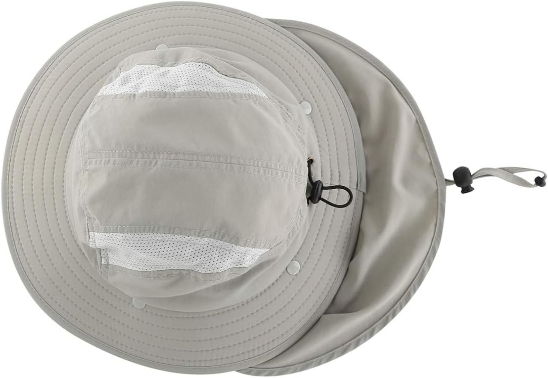 Detalle de Magracy Kids Boys Outdoor UPF50+ Bucket Sun Hat with Neck Flap