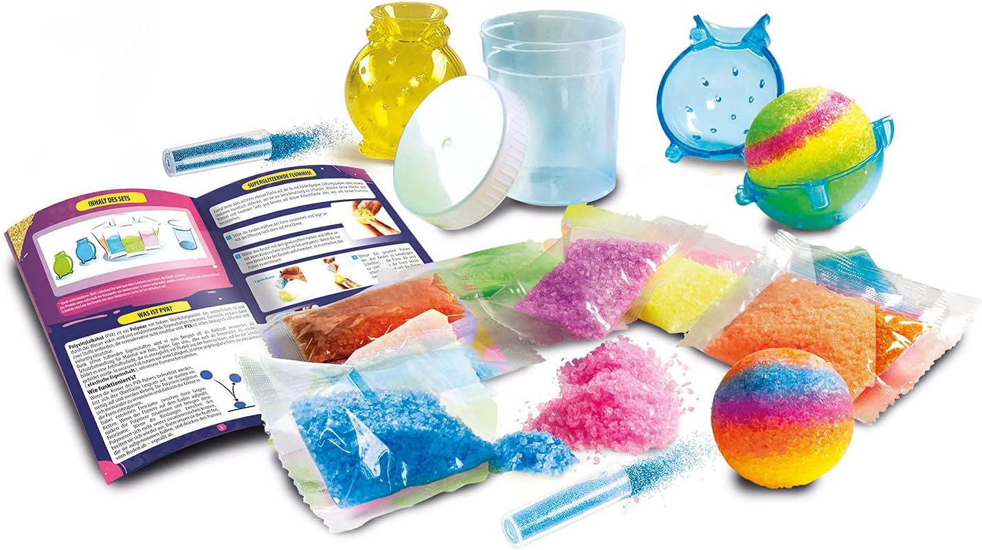 Detalle 2 de Clementoni Galileo Fun 59032 Glitter Flummis Bälle