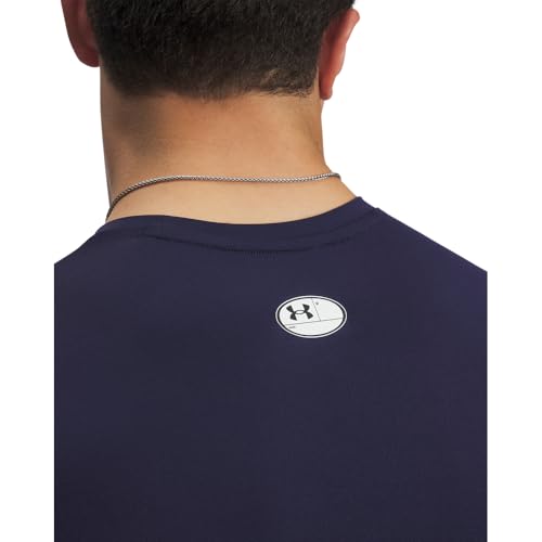 Thumbnail 3 de Under Armour UA HG Armour Comp SS Shirt para hombre: camiseta HeatGear superligera con ventilación estratégica