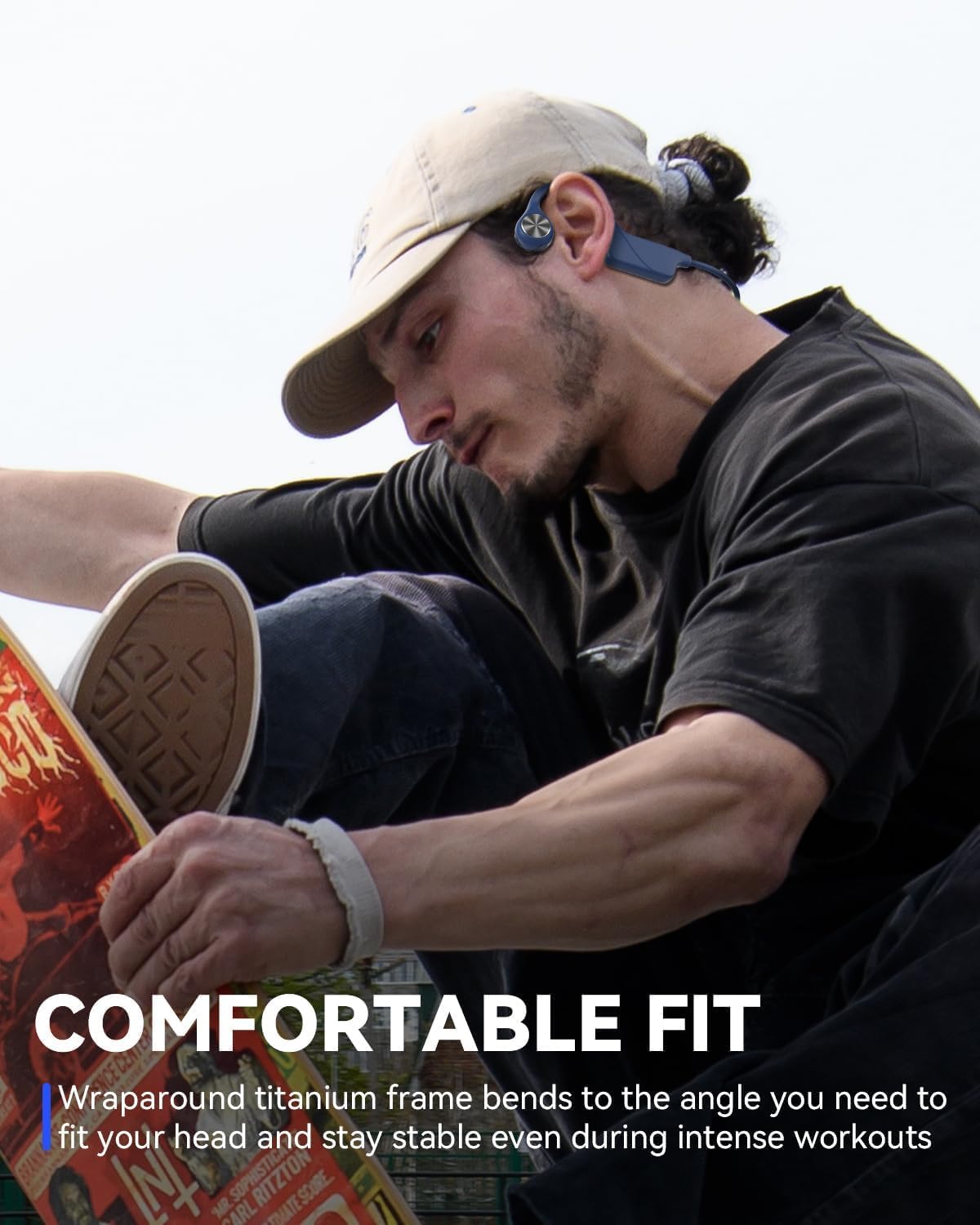 Detalle 2 de SANOTO Bone Conduction Headphones 29g