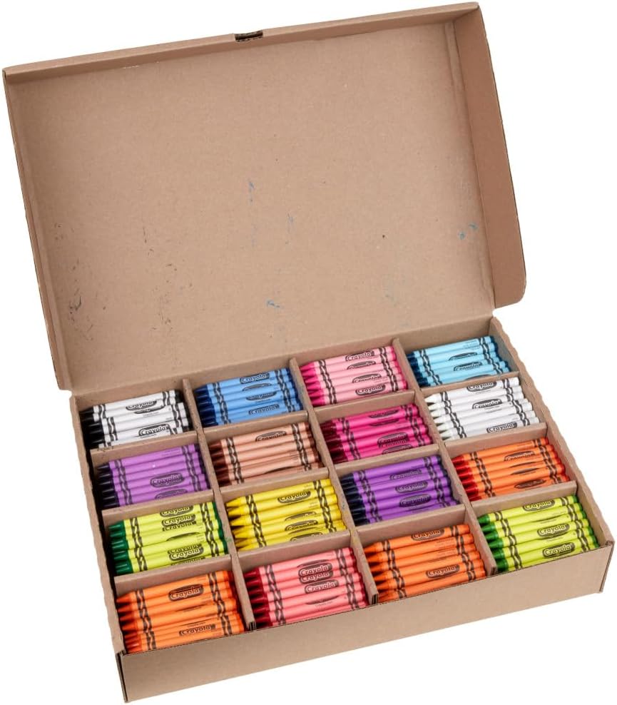 Thumbnail 2 de Crayola Bulk Crayon Classpack 800ct (16 Colors) for Classroom Art, Ages 3+