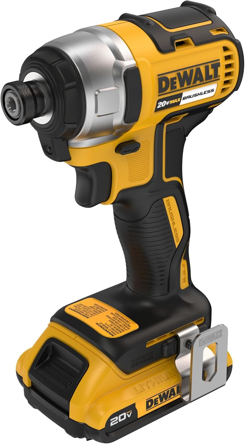 Thumbnail 6 de DEWALT 20V MAX 1/4 Inch Impact Driver (DCF787D1) with Battery and Charger