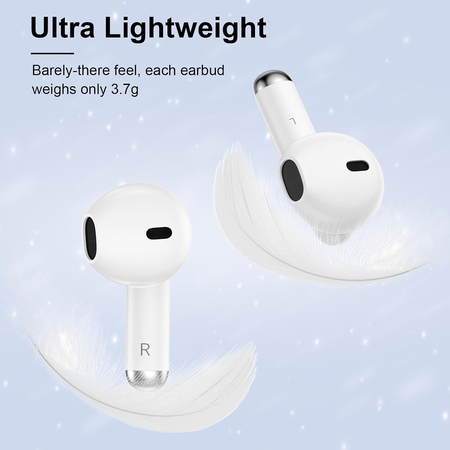 Detalle de Wireless Earbuds with 60-Hour Battery