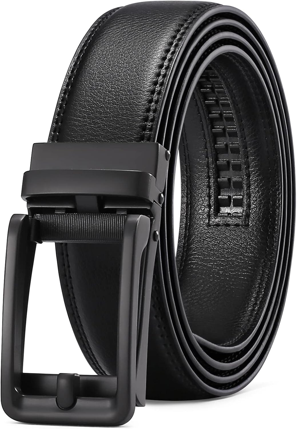 Detalle de SENDEFN Men's Leather Belt 1 3/8-inch