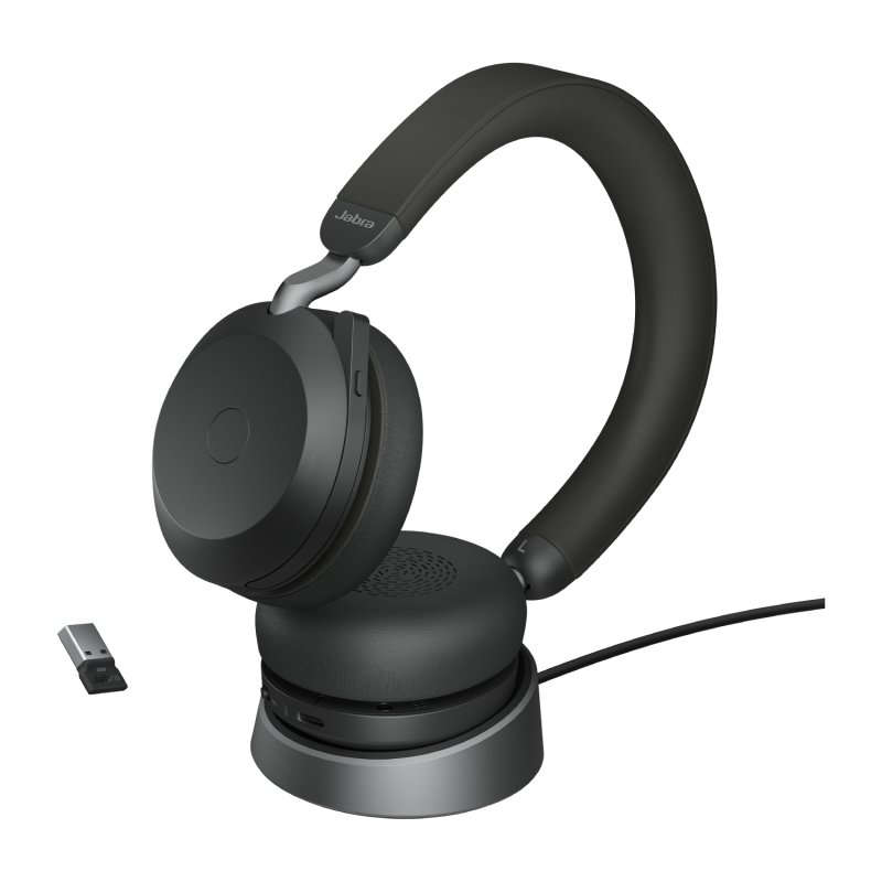 Thumbnail 3 de Jabra Evolve2 75: Auriculares inalámbricos para centro de llamadas de alto rendimiento
