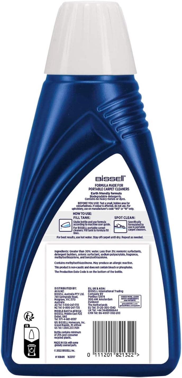 Thumbnail 1 de BISSELL Spot & Stain Reinigungslösung 1084N für SpotClean-Geräte, 1 l