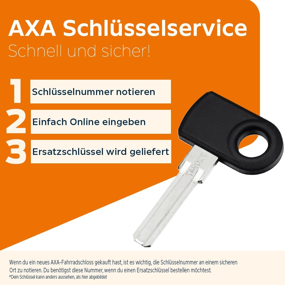 Thumbnail 3 de AXA Linq Pro Kettenschloss 100 cm – Sicherheitsstufe 18, 10 mm Stahlglieder