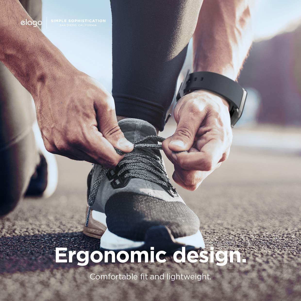 Thumbnail 2 de elago Cinturino Sport per Apple Watch 42/41/40/38 mm – gomma fluorica traspirante