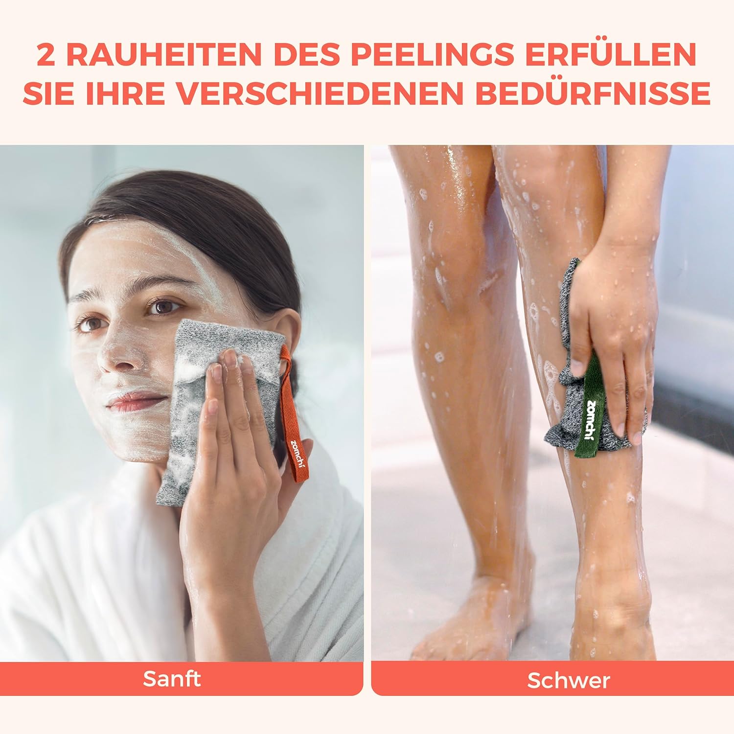 Detalle de ZOMCHI Seifenbeutel 2er Set