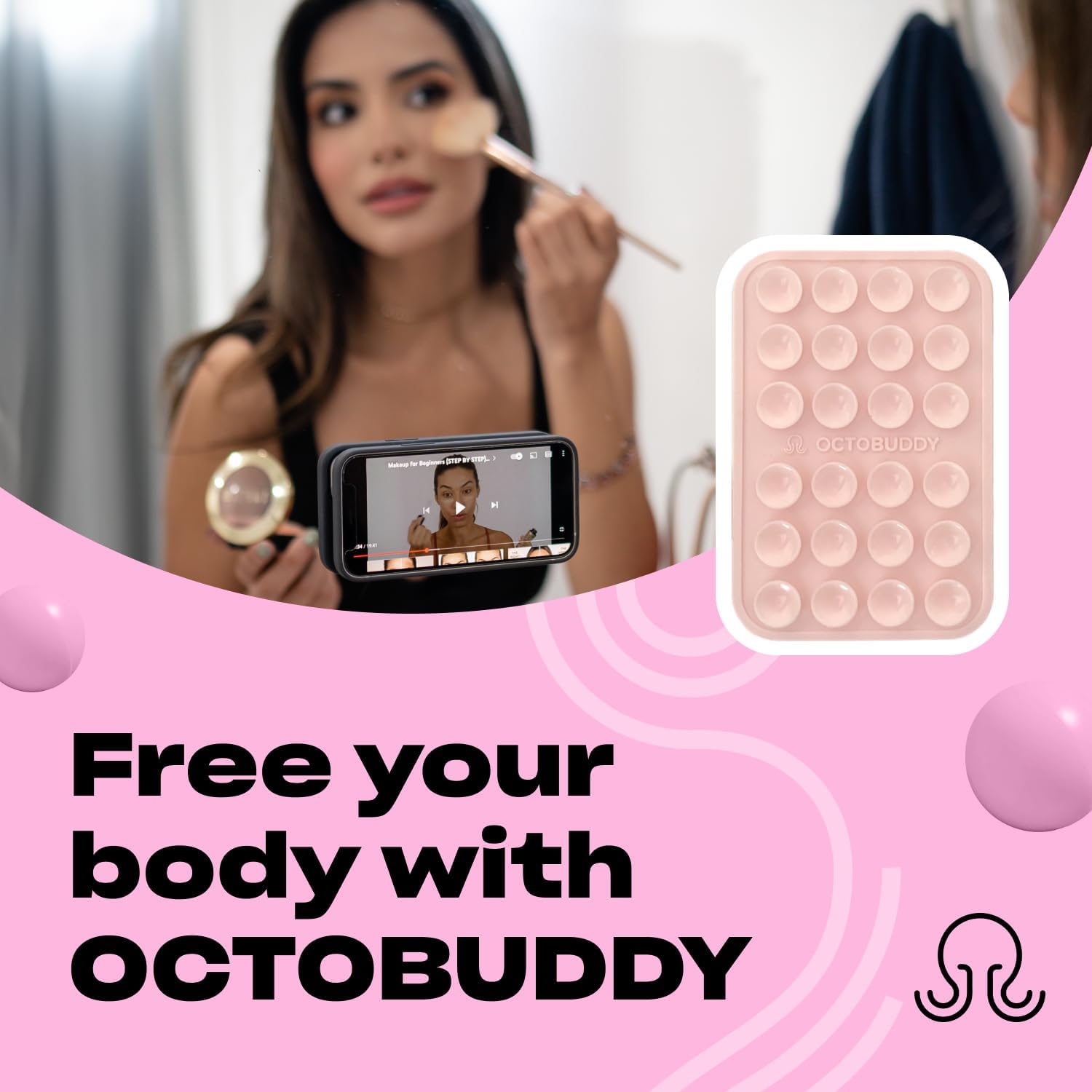 Detalle de OCTOBUDDY Classic MAX Suction Case ⚙
