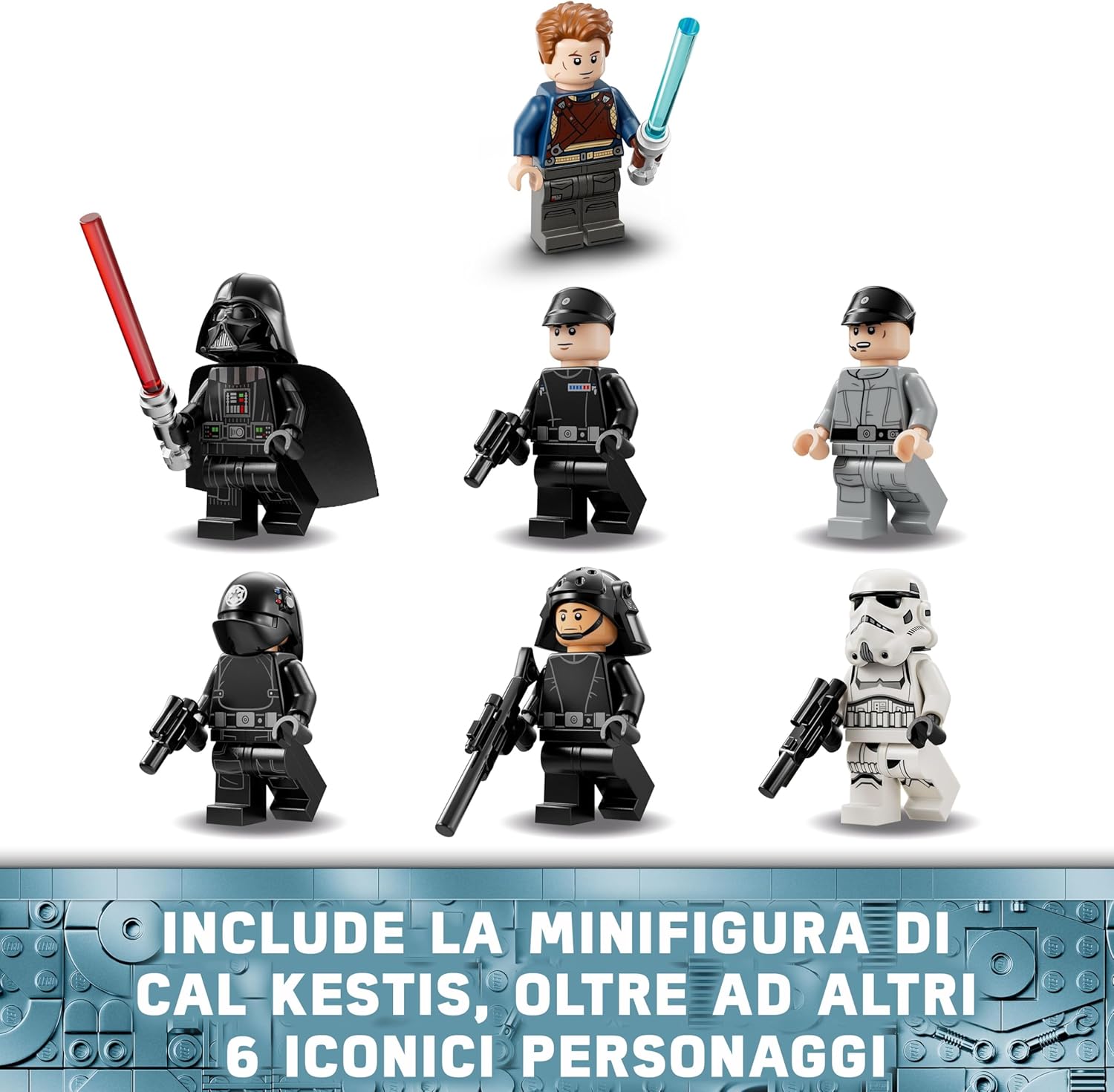 Thumbnail 5 de LEGO Star Wars 75394 Imperial Star Destroyer – Dominio della Galassia con Interni Dettagliati e 7 Minifigure