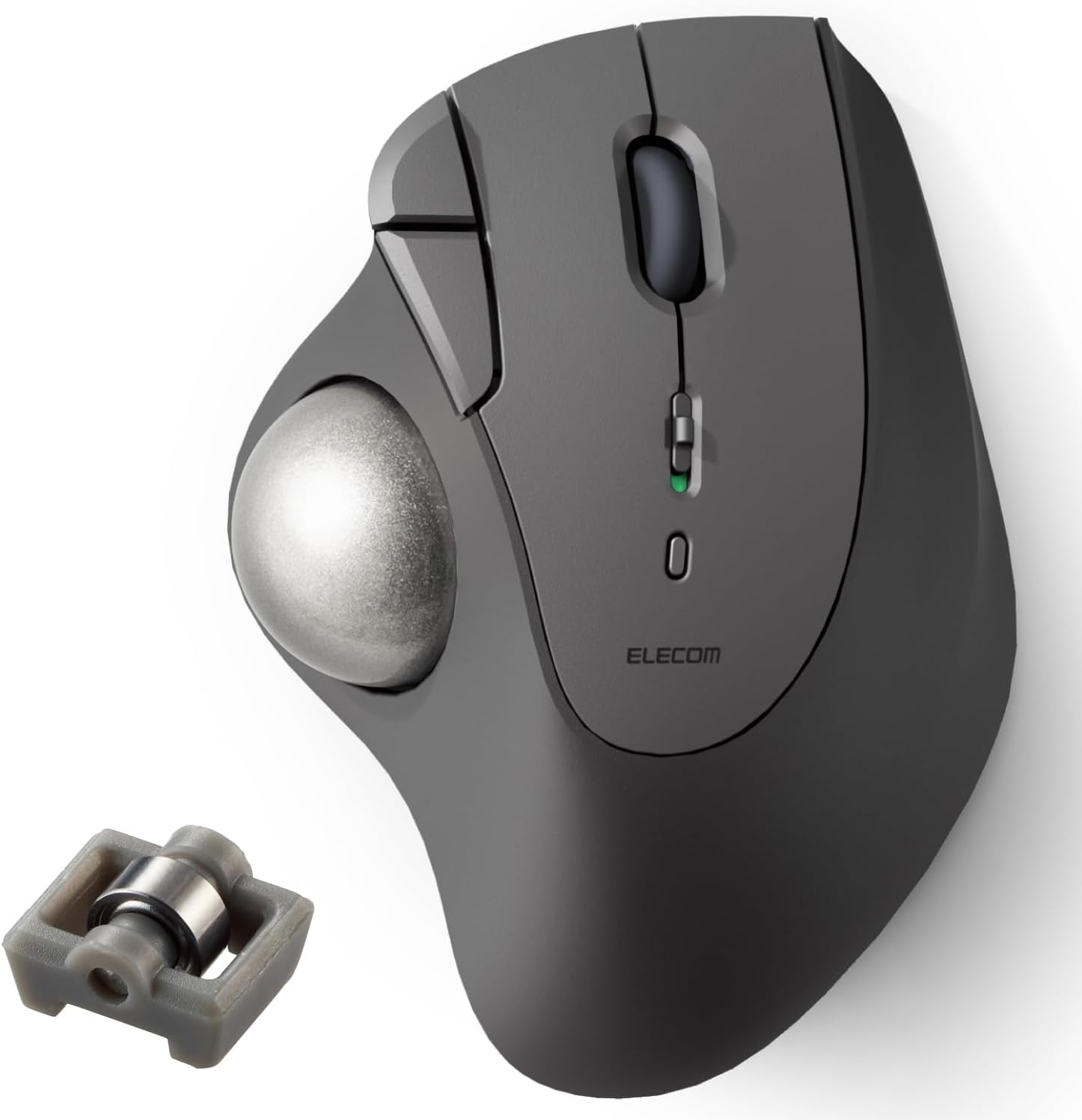 Detalle de エレコム M-IT11BRABK IST Bluetoothトラックボールマウス 5ボタン・ベアリング支持