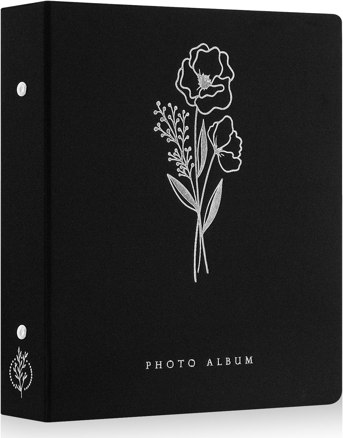 Detalle de Lanpn PA11.5x15 album fotograficzny na 400 zdjęć, czarny, lniana okładka