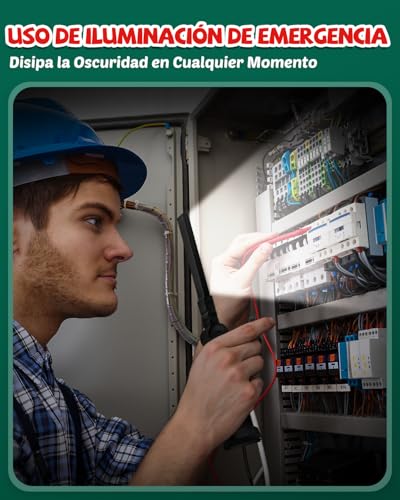 Thumbnail 5 de Coquimbo Linterna Taller Recargable 5 Modos (2 Piezas) con Imán, Gancho y Rotación 360°