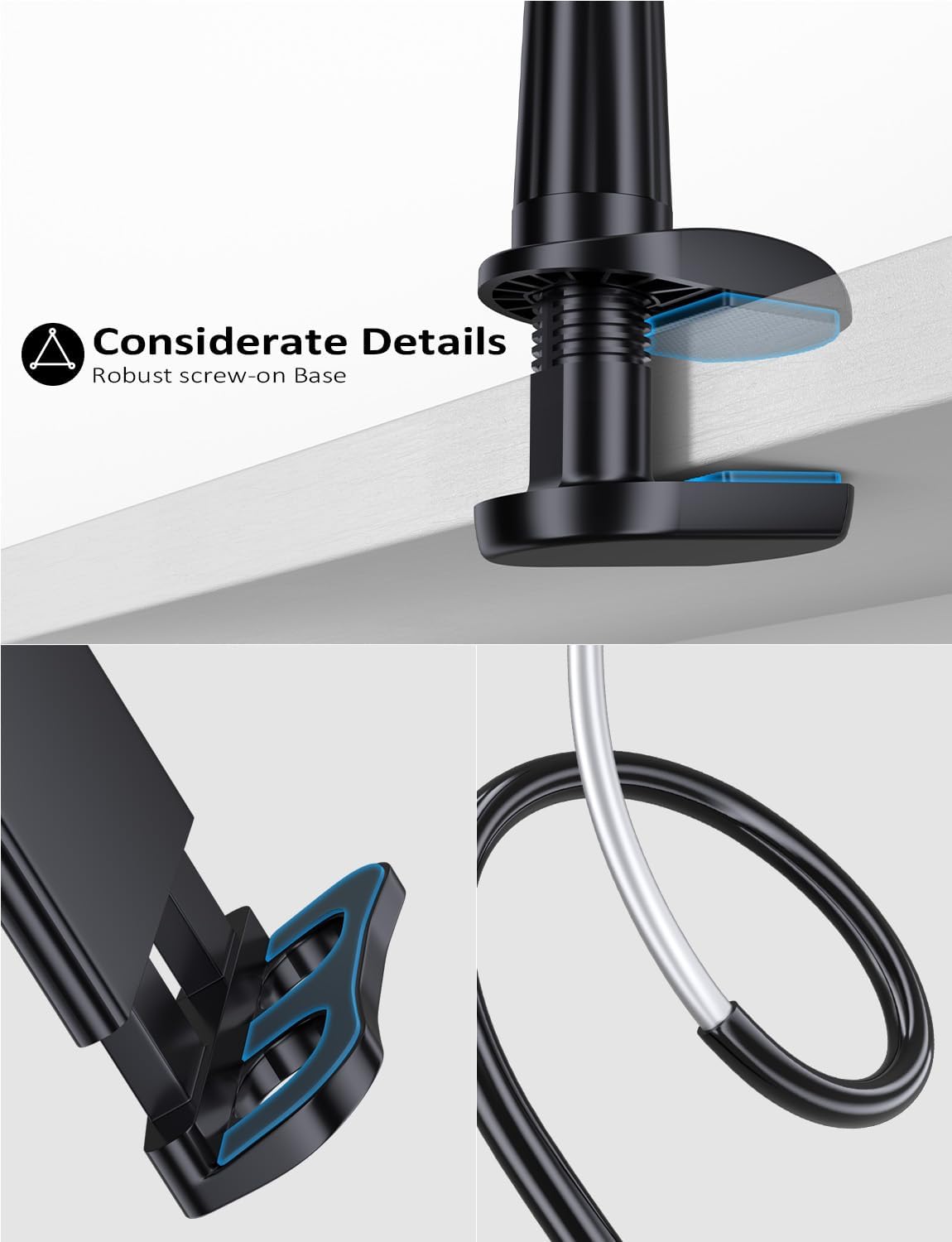 Thumbnail 5 de Tryone Gooseneck Tablet Holder 30in