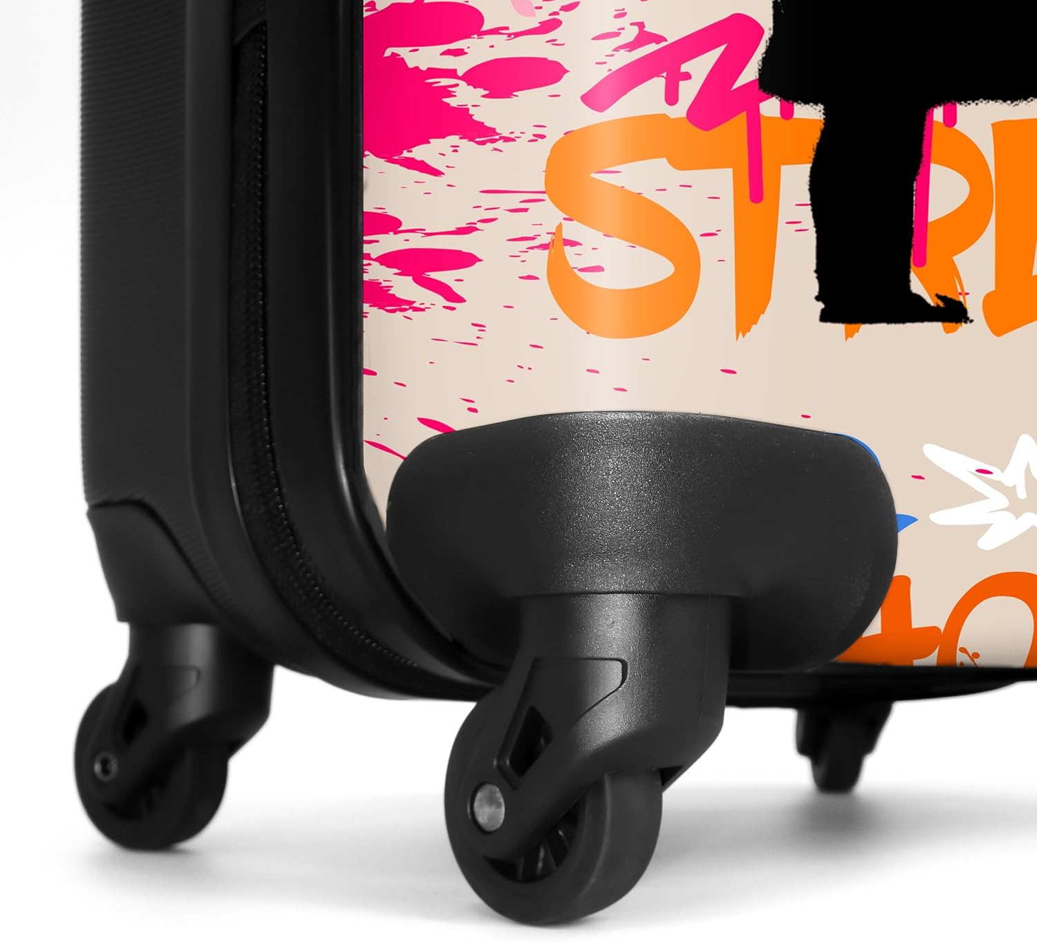 Detalle de NoBoringSuitcases.com Valigia Grande UltraLeggera 67 cm – 72 L, 20 kg, Serratura TSA