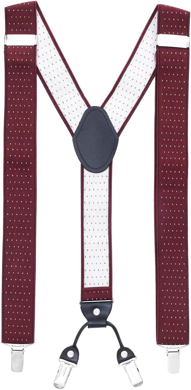 MASADA Bretelle da uomo 3,5 cm resistenti