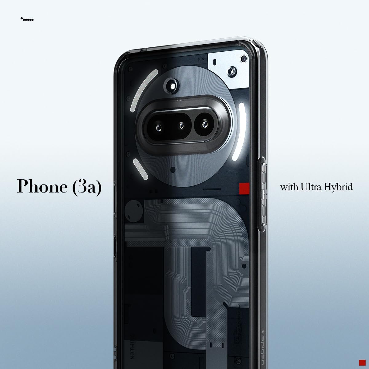 Detalle 2 de Spigen Cover Ultra Hybrid per Nothing Phone (3a) – Space Crystal