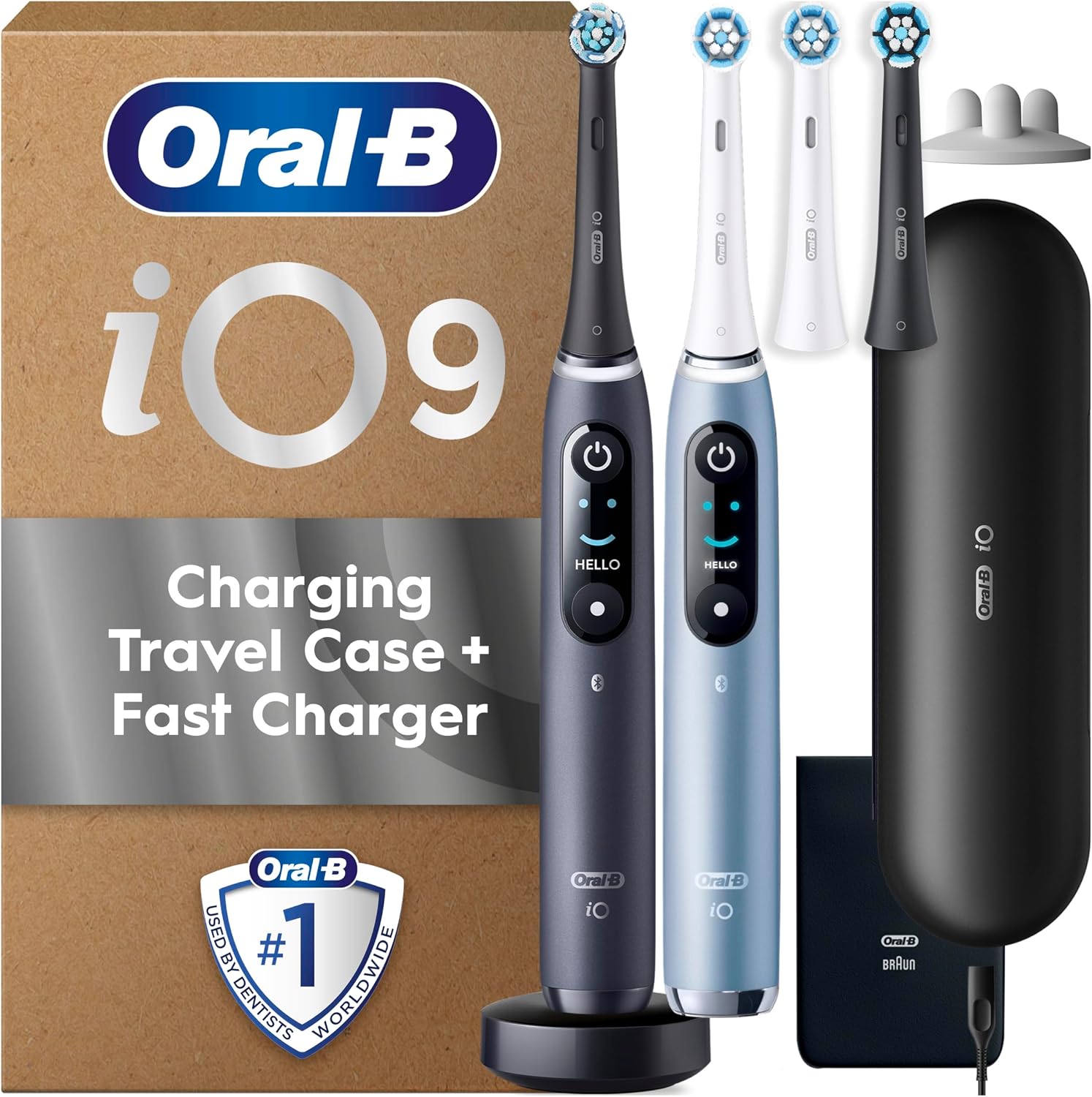 Detalle de Oral-B iO Series 9 Electric Toothbrush Duo Pack