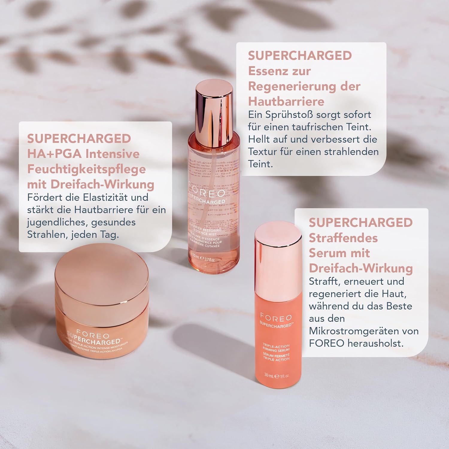 Thumbnail 6 de FOREO SUPERCHARGED Straffendes Serum mit Hyaluronsäure, Squalan und Dreifach-Wirkung