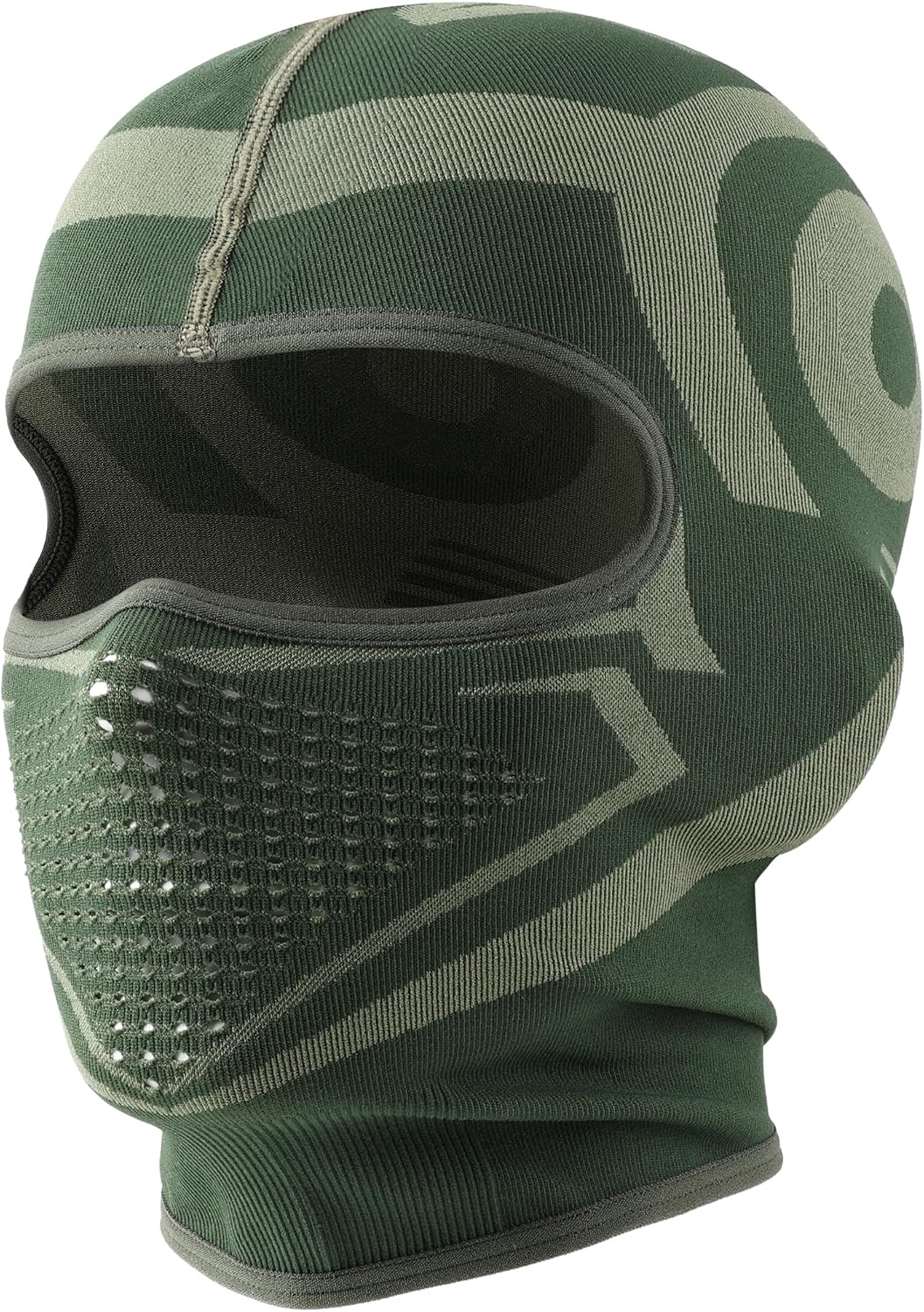 Detalle de WTACTFUL ademende bivakmuts voor onder de motorhelm, polyester-elastaan