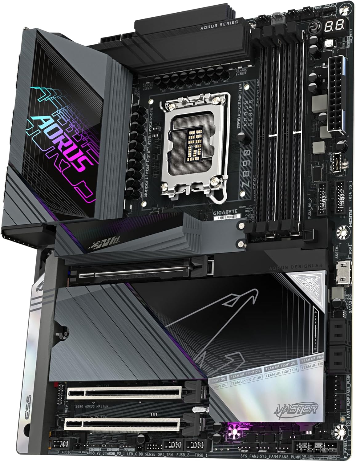 Thumbnail 3 de GIGABYTE Z890 AORUS MASTER scheda madre con Wi‑Fi 7, LAN 10GbE e Thunderbolt 4