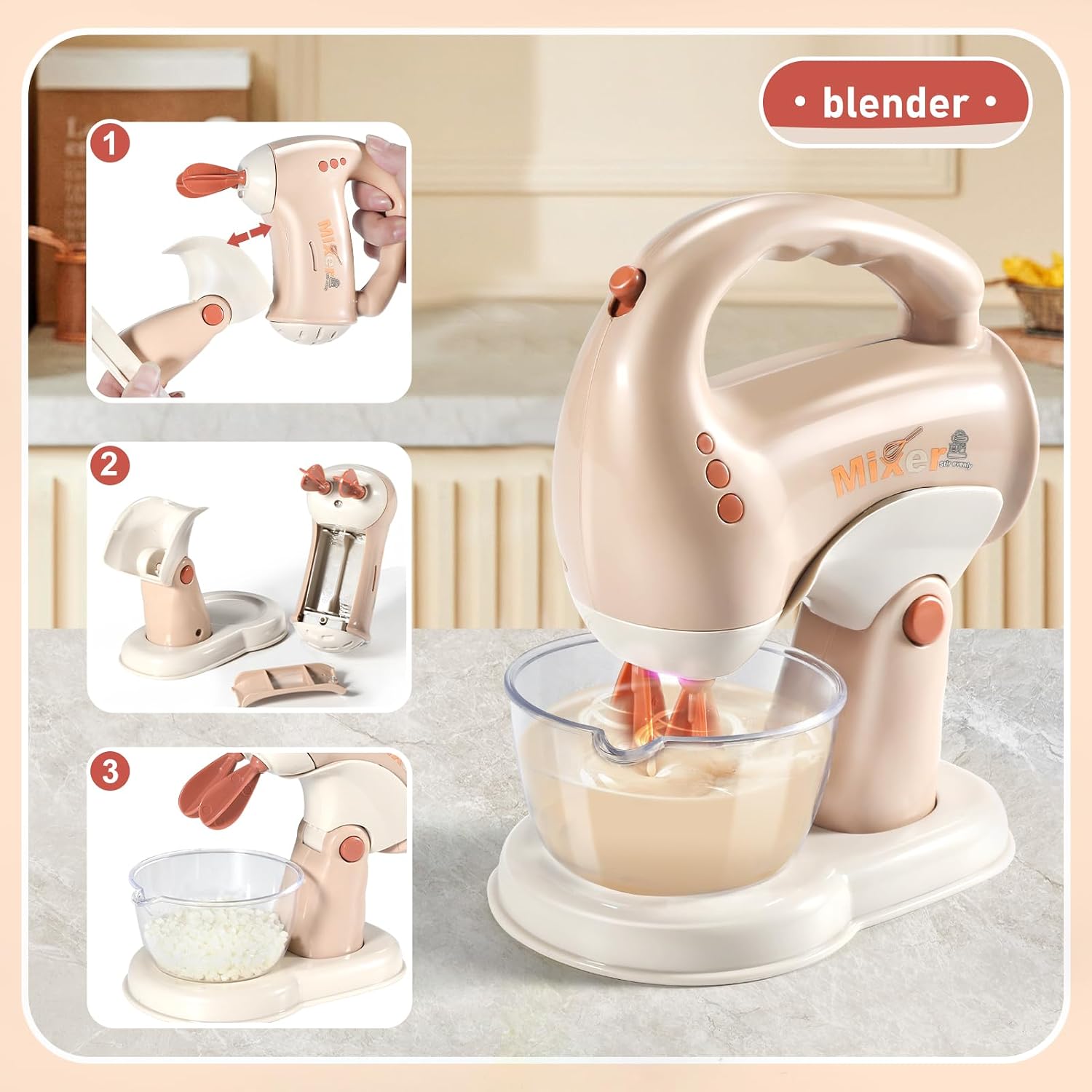 Detalle 2 de LOVE LIFE Educational Kitchen Toy Set