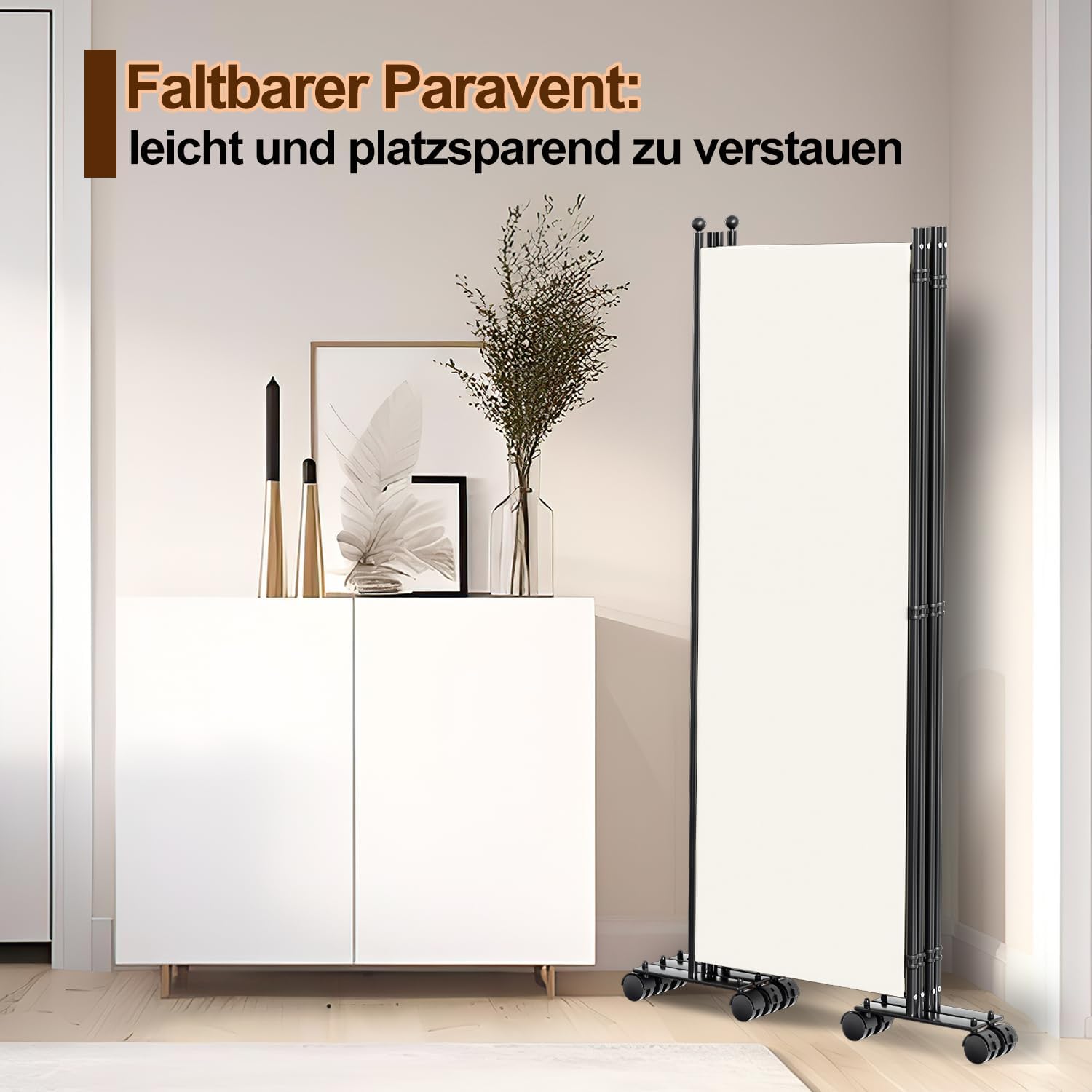 Thumbnail 5 de Fiqops Biombo exterior 228 cm beige