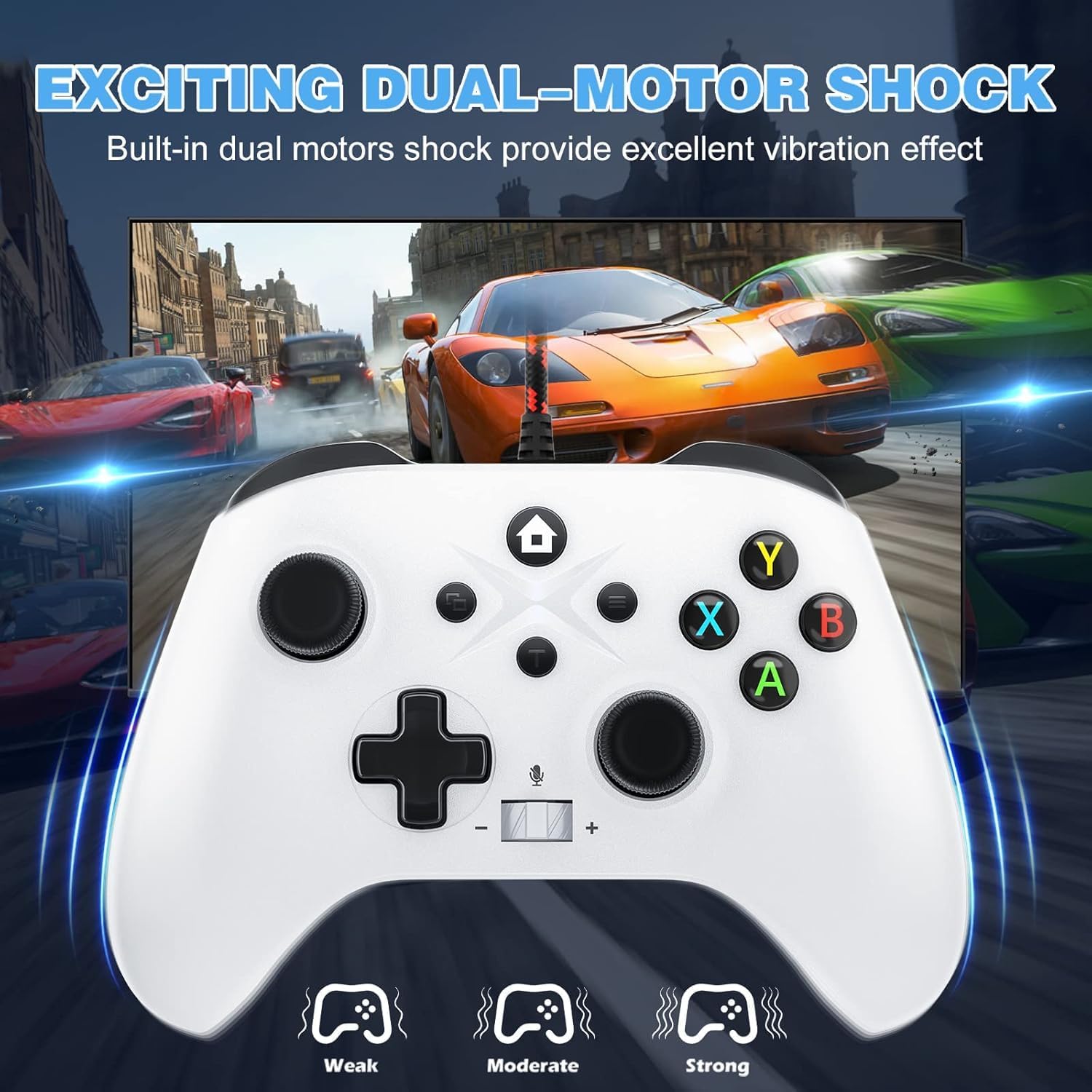 Detalle de Gamrombo 2 Pack Wired Controller for Xbox Series X/S, Xbox One & Windows PC