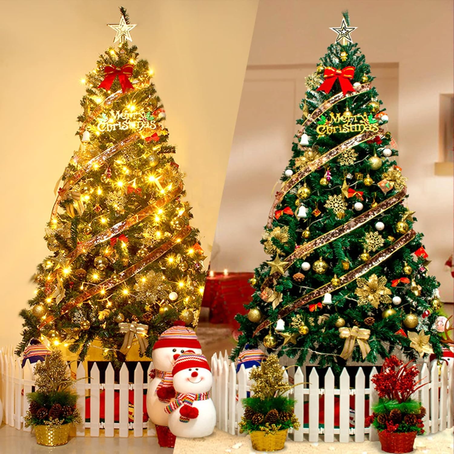 Detalle 2 de Christmas ribbon lights, 12 m