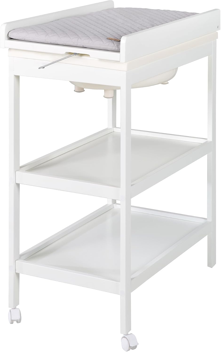 Detalle de roba Baby Pool 212061WEV230 verzorgingstafel met bad, draaibaar kussen en 2 legplanken