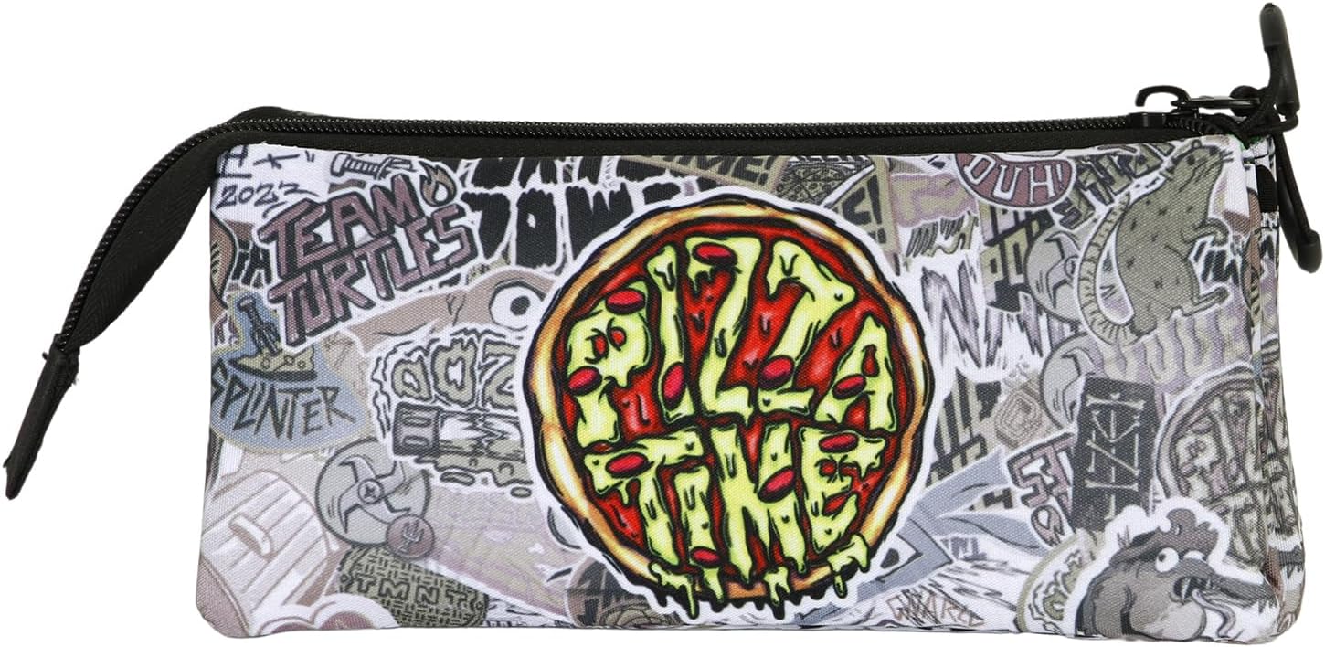 Thumbnail 2 de TEENAGE MUTANT NINJA Tortugas Ninja Portatodo Pizza Time 🍕 23x11cm