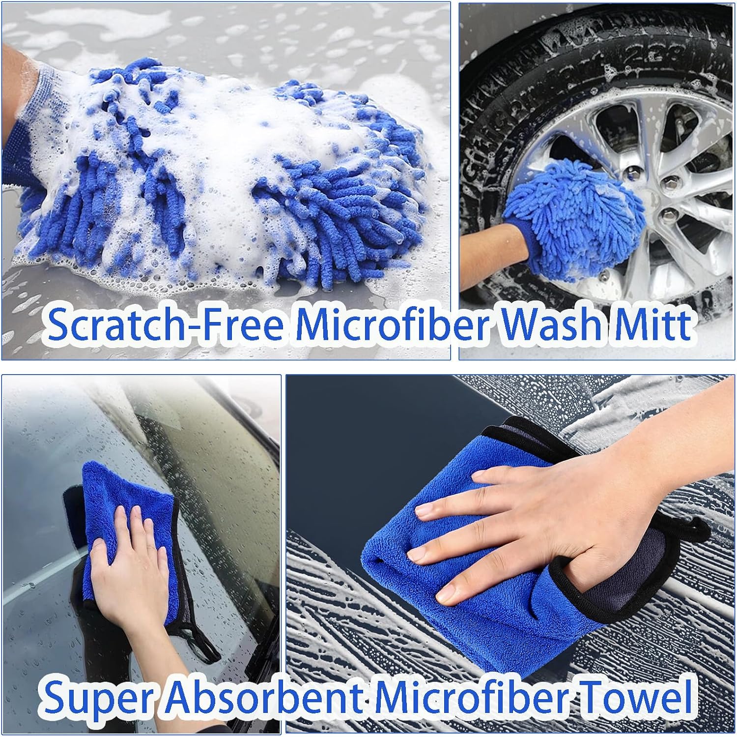 Thumbnail 6 de Wontolf 62'' Car Wash Brush with Long Handle