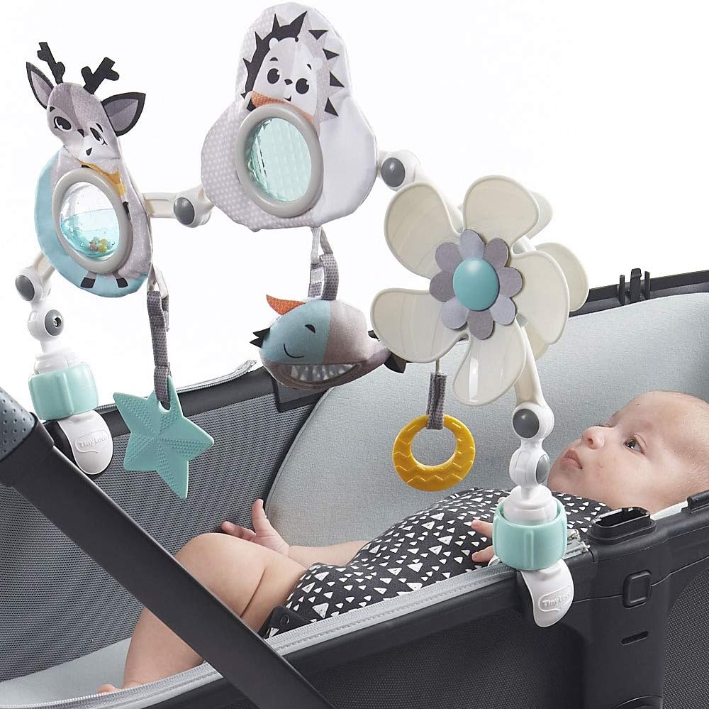 Detalle de Tiny Love Sunny Stroll Black & White Arc Gioco Passeggino – Collezione Magical Tales