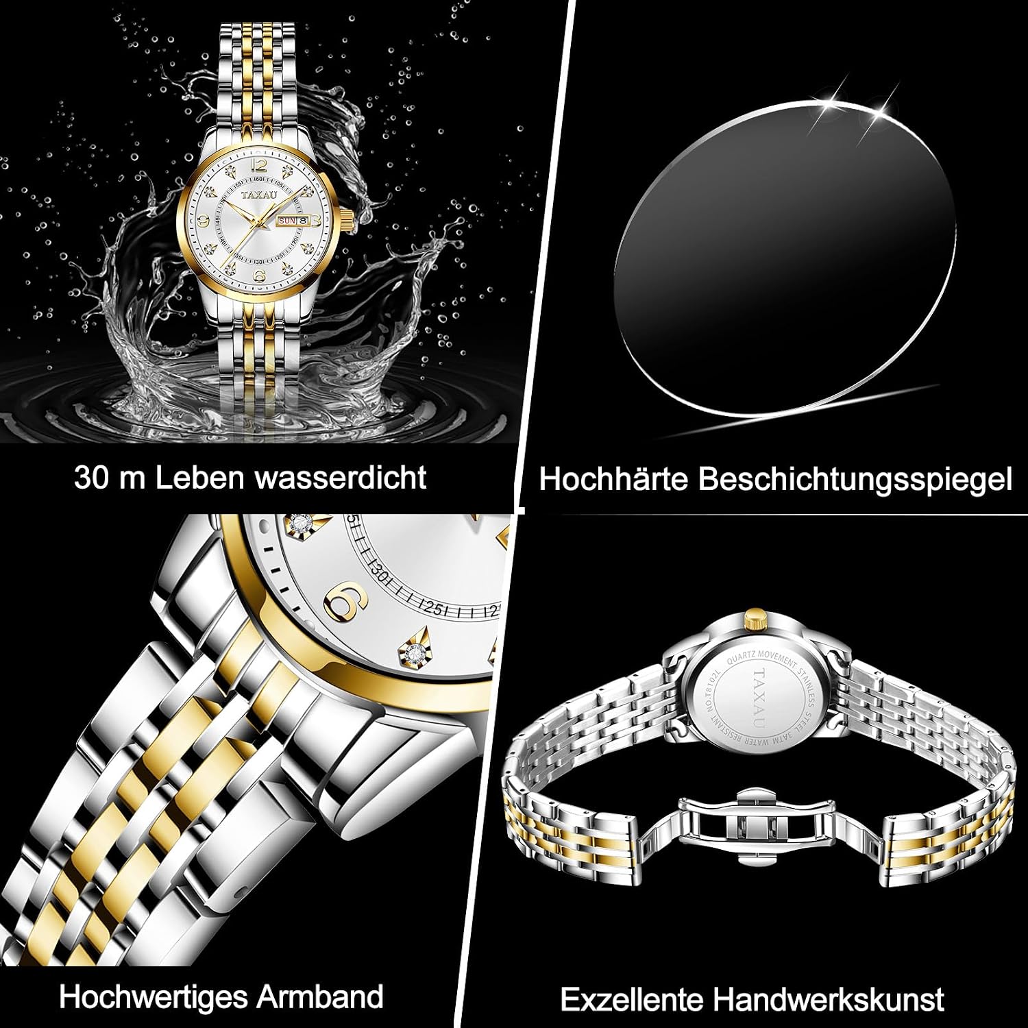 Detalle 2 de Taxau Uhren für Frauen 28 mm