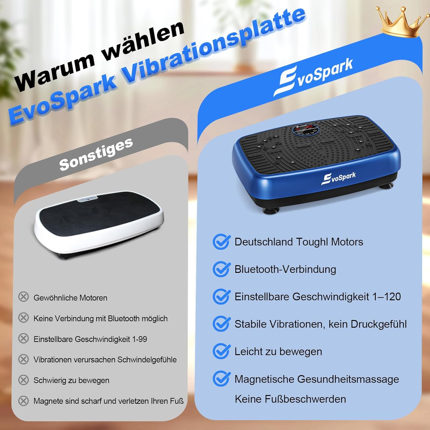 Thumbnail 2 de EvoSpark Vibrationsplatte 450 LBS 🏋