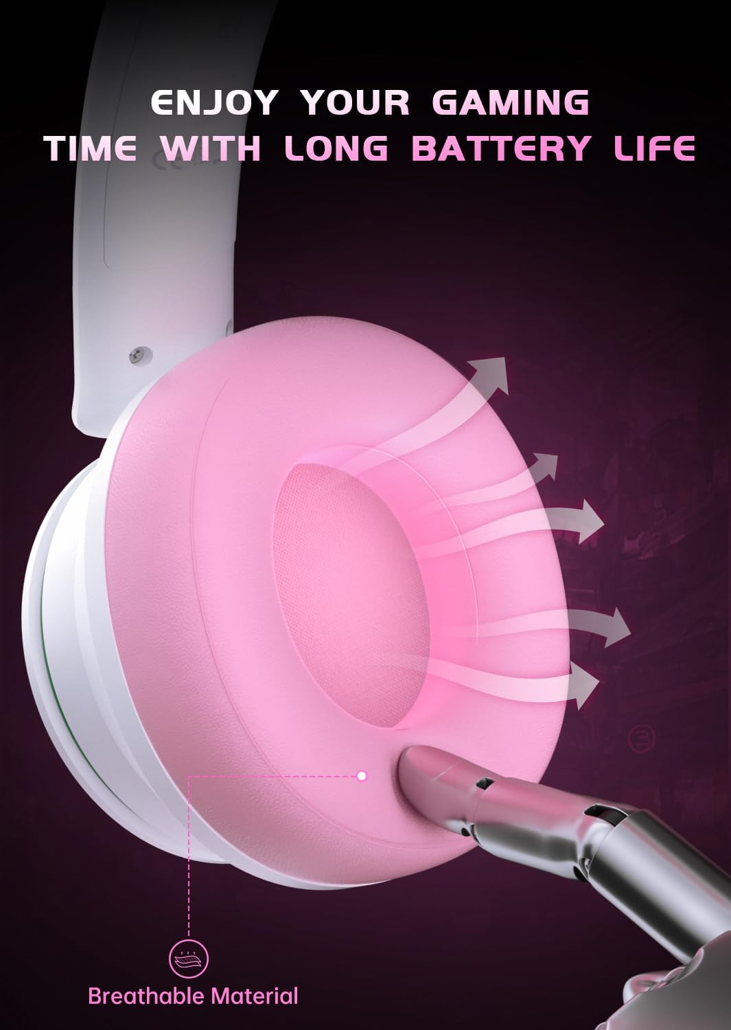 Thumbnail 6 de Captain 200 Wireless Gaming Headset: flexible cross‑platform comfort with long battery life