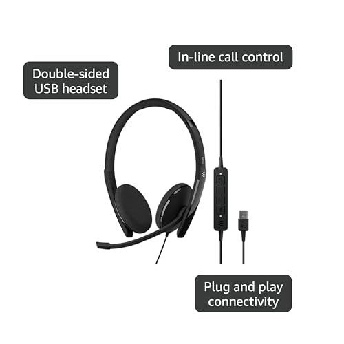 Detalle de EPOS Adapt 160 USB II Auricular on‑ear con ANC