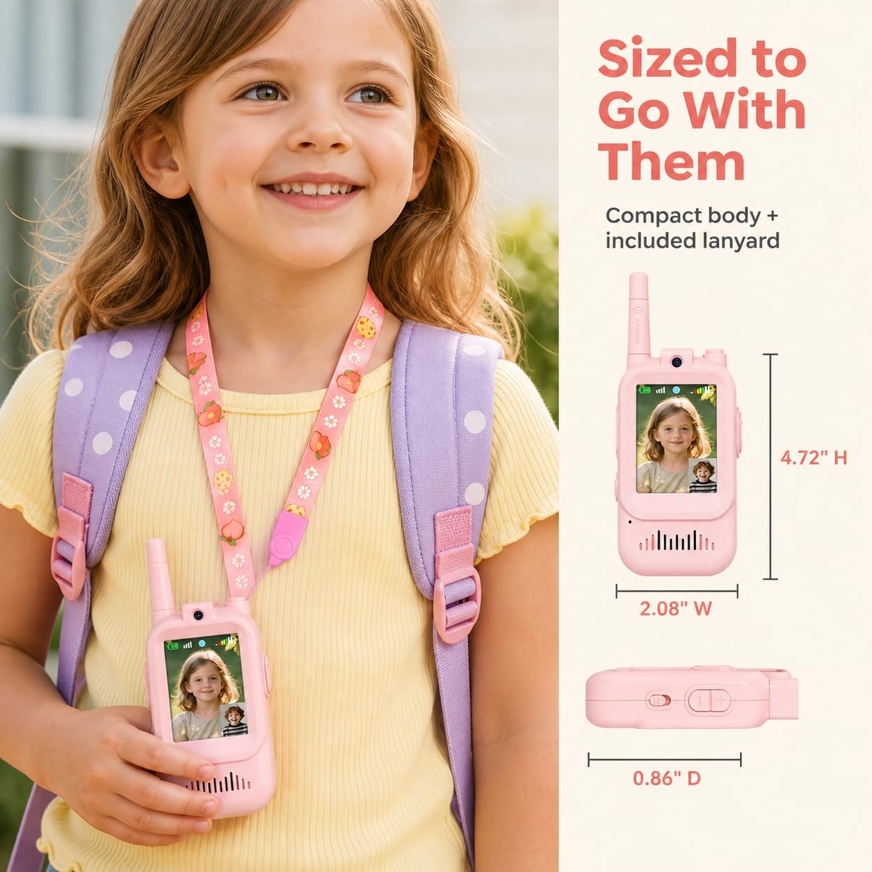 Thumbnail 5 de Walkie Talkie for Kids with HD Camera 1200mAh