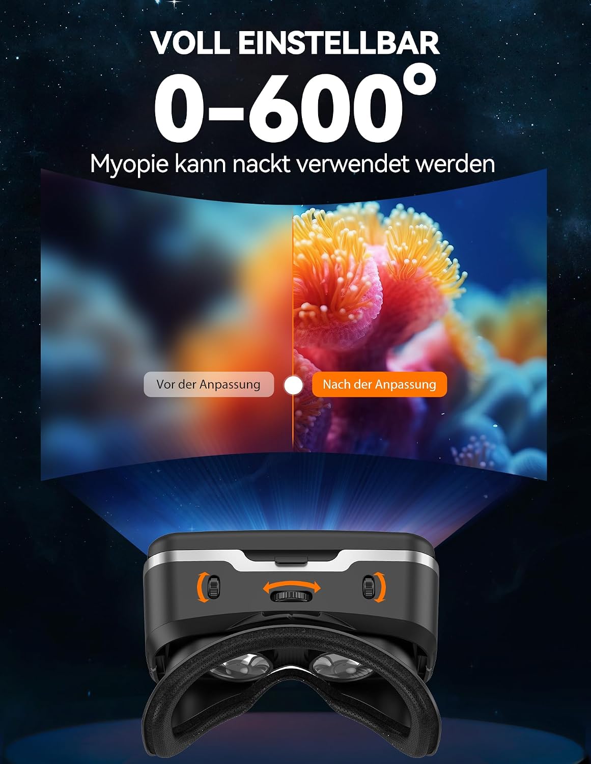 Thumbnail 3 de TECKNET VR Headset for Phone